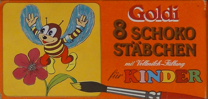 Goldi 8 Schoko Stabchen fur Kinder pszczolka.jpg